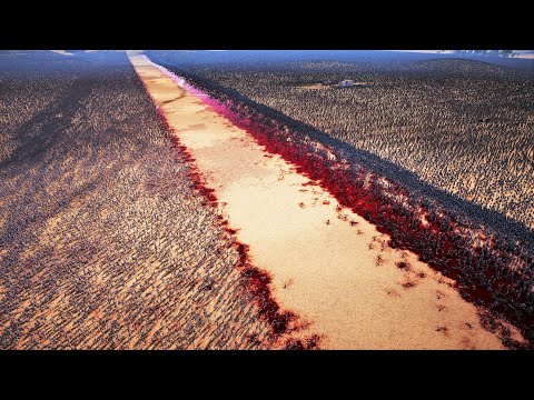 1 MILLION Roman Archers Vs 1 MILLION Medieval Archers  - Ultimate Epic Battle Simulator 2