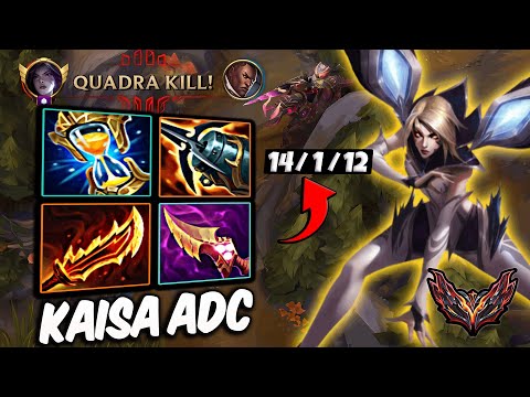 Kaisa vs Varus ADC ( QUADRA KILL ) - Korea Grandmaster Patch 25.8 ✅