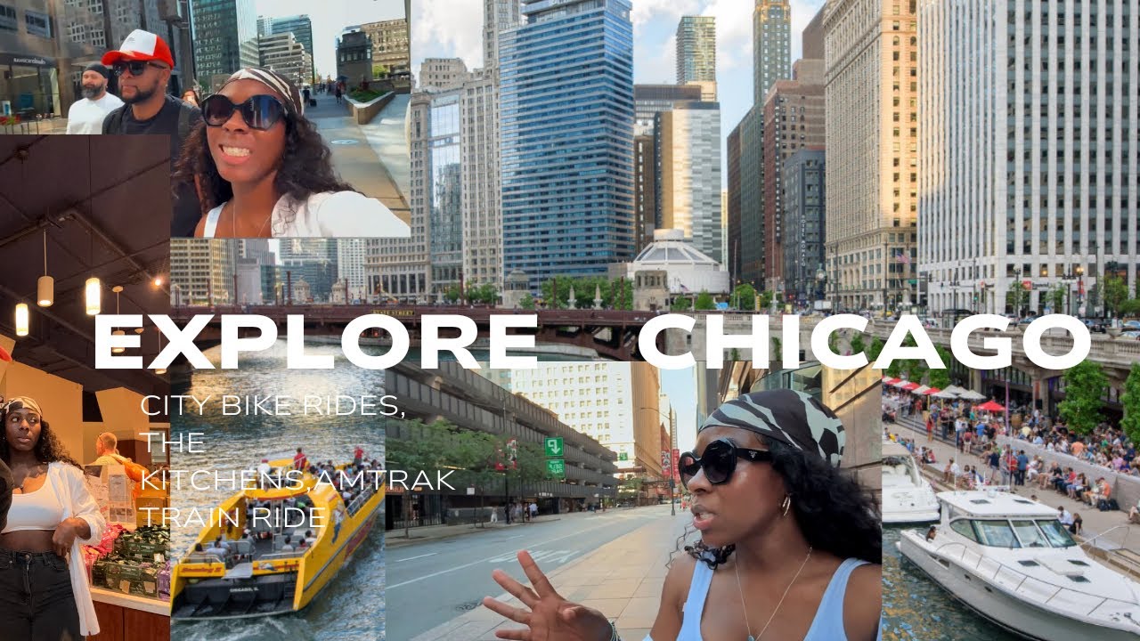 Chicago Day Trip:Explore Chicago, Divvy Bikes, The Kitchens Restaurants & Ghirardelli Ice Cream