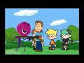 From The GoAnimate Grounded Archives Eric Kills Barney