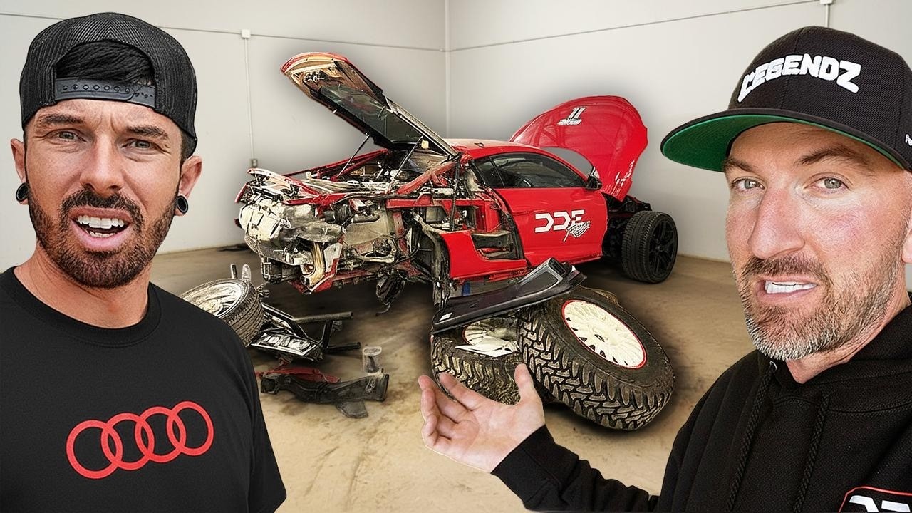 MAT ARMSTRONG REACTS TO MY WRECKED R8...
