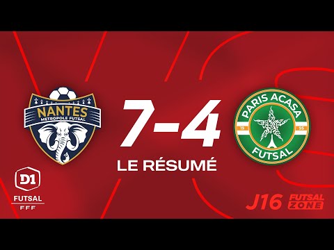 D1 Futsal - J16 Nantes Métropole Futsal vs Paris ACASA