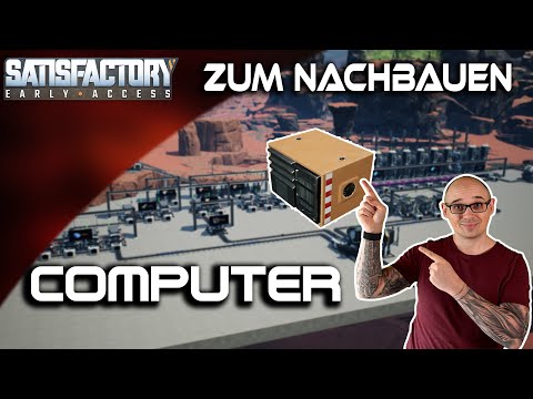 Neuer Fortschritt: So baust du eine 2,5 Computer pro Minute Fabrik in Satisfactory nach!