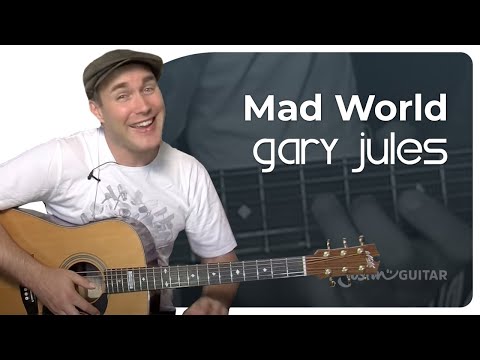 Mad World Easy Guitar Lesson | Gary Jules