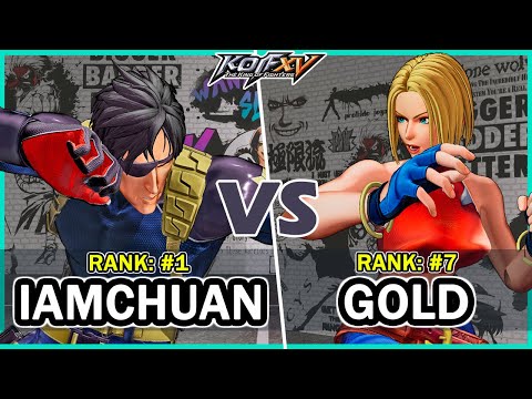 KOF XV 🔥 IamChuan (Heidern/Kula/Krohnen) vs Gold Eyes Cat (Meitenkun/Blue Mary/Ash) 🔥 Steam