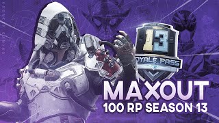 SEASON 13 ROYAL PASS MAXED OUT | NEW AUG, AND BIKE SKIN | NEW OUTFIT | KRONTEN GAMING