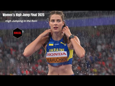 Women's High Jump Final 2025 #womenshighjump #yaroslavamahuchikh #nicolaolyslagers