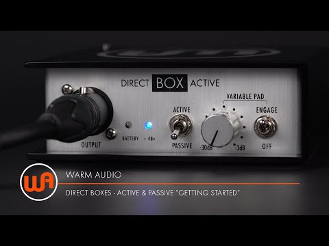 Warm Audio Active Direct Box w/ Demo Video image 2