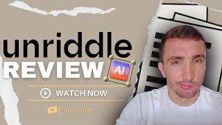 Unriddle Review 2026 - Everything you need to know about this AI assistant