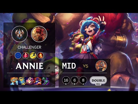 Annie Mid vs Qiyana - EUW Challenger Patch 11.5