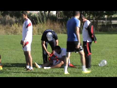 Trainings of Ulisses FC in Hanqavan