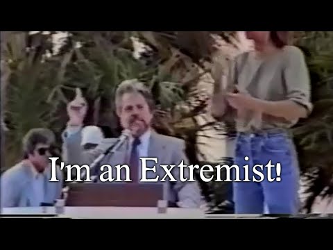 Tom Regan: "I'm an Extremist!" (Amazing speech)