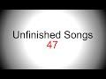 Ballad style singing backing track - Unfinished song No.47