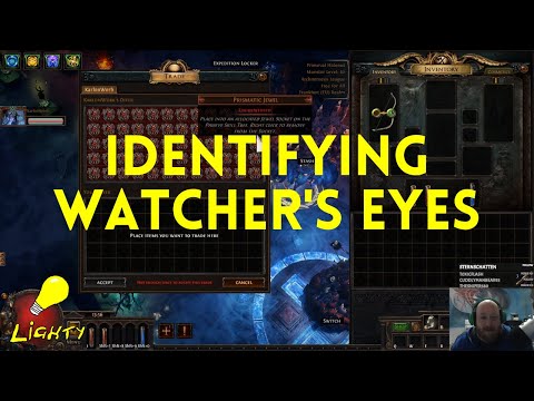 Identifying 680exalted of Uber Elder Watcher's Eyes | Path of Exile