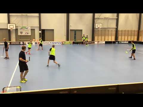 IFS 2018: Floorball training - passes and 3-0