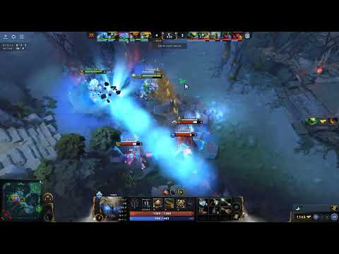 OG bzm PERFECT reflex on avoiding a gank followed by 3 man stun vs Fnatic - ESL One Malaysia 2022