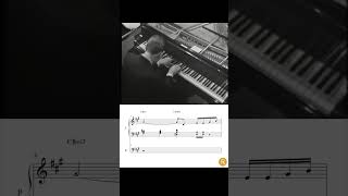The beauty of Bill Evans‘ piano playing 🖤 #jazz #piano #music #transcription #practice