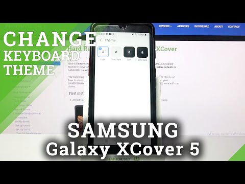 How to Change Keyboard Theme in SAMSUNG Galaxy XCover 5 – Adjust Keyboard Style