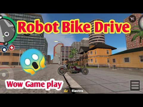 Robot Bike Race & Jump Test | Rope Hero Vice Town - Android Gameplay - Video