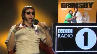 Sacha Baron Cohen in character interview - Grimsby