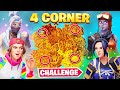 The FLOOR IS LAVA 4 CORNER Challenge!