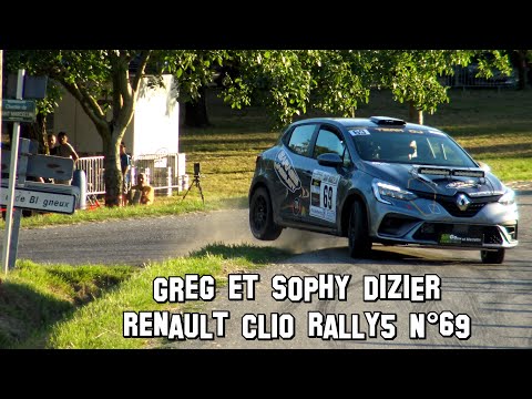Rallye de Saint Marcellin 2022 - Renault Clio Rally5 N°69 - Greg et Sophy DIZIER