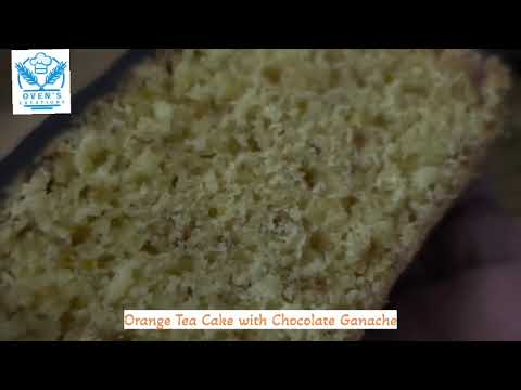 Orange Tea Cake with Chocolate Ganache #oven #homebakery #cakereels #homebakers #baker  #godsplan