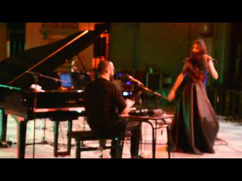 Božo Vrećo and Marko Louis in the Basilica of Koekelberg Brussels