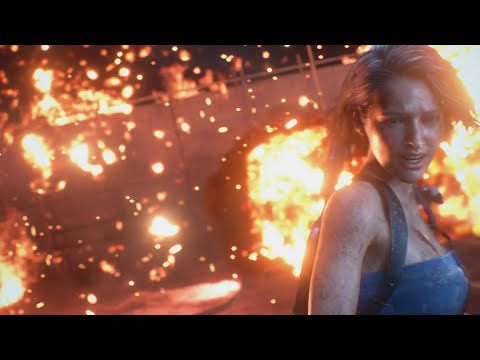 Resident Evil 3 Estrema Nemesis Boss Fight Tetto Cantiere PS4 Pro