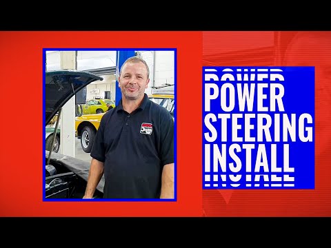 Power Steering Install On A Chrome Bumper MGB