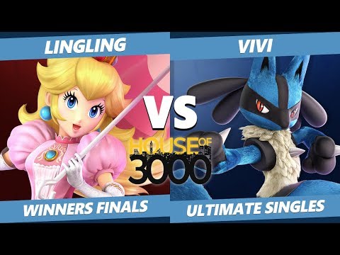 Xeno 201 Winners Finals - LingLing (Peach) Vs. Vivi (Lucario) Smash Ultimate - SSBU