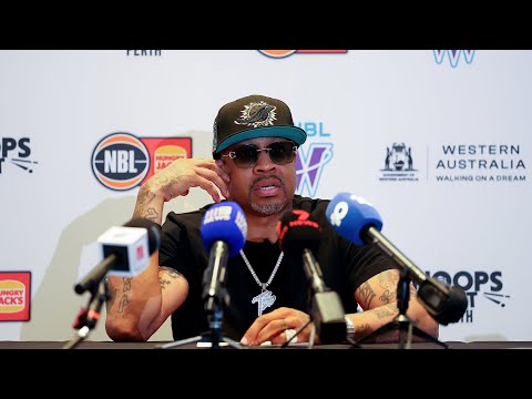 Allen Iverson HoopsFest Press Conference (January 15)