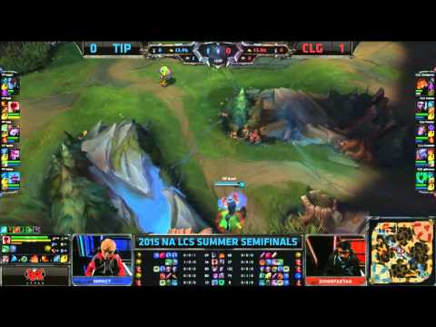 Amazing kill by TIP Rush  Lee Sin  on NA LCS Summer Split Semi finals TIP vs CLG
