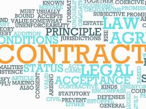 Legal English Vocabulary VV 26 - Contract Law (Lesson 1)