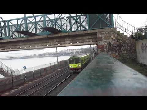 DART class 8600 passing salthill park