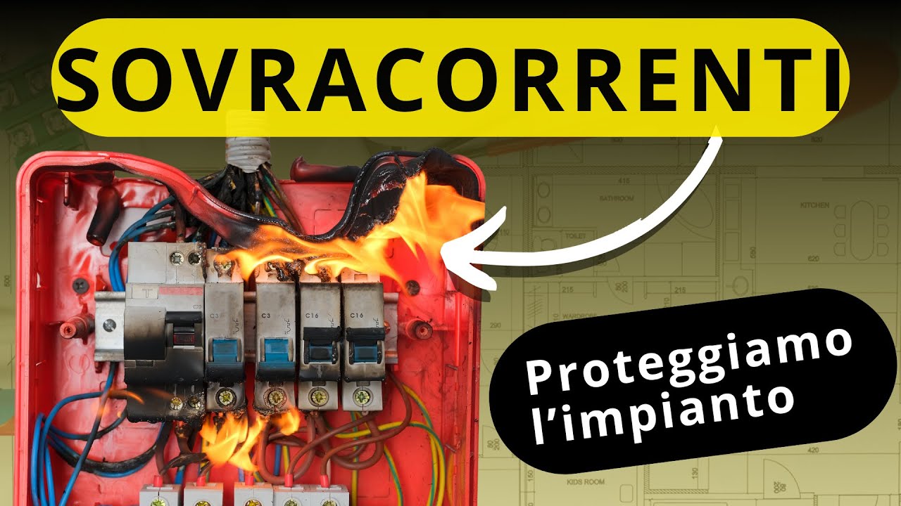 18-interruttore magnetotermico, sovraccarico, cortocircuito, corrente nominale, curva d'intervento