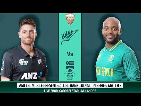 Live | New Zealand vs South Africa | 2nd ODI | Tri-Nation Series 2025 | PCB | M3