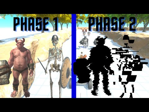 OGRE LORD + SKELETON NEW EVOLUTION  - ANIMAL REVOLT BATTLE SIMULATOR