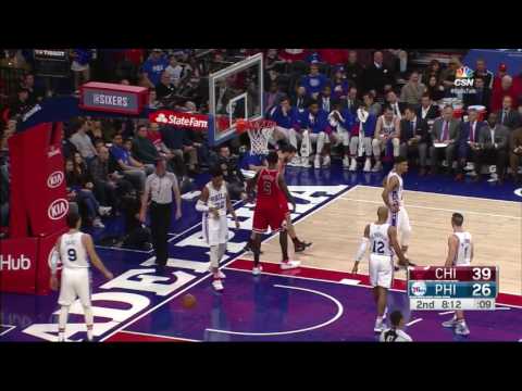 Jerian Grant & Joffrey Lauvergne game highlights vs. Philadelphia (04.06.16)