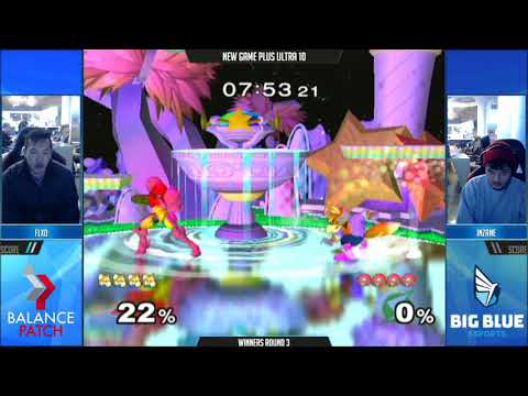 NGPU 10 SSBM - FLXD (Fox) vs. Inzane (Samus) - Melee WR3