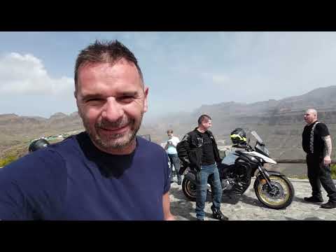 Gran Canaria motoros túra 5/1 - Hamar fáradnak motorosék!
