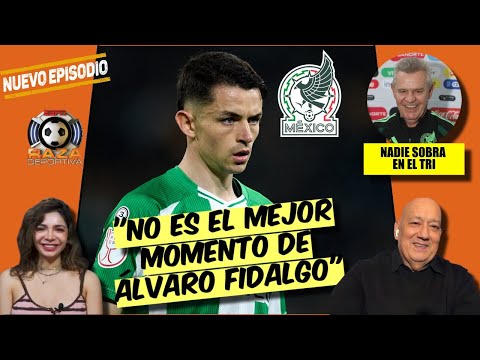 La SELECCIÓN MEXICANA está MUY FLOJA. JAVIER AGUIRRE NO tiene MUCHAS OPCIONES | Raza Deportiva