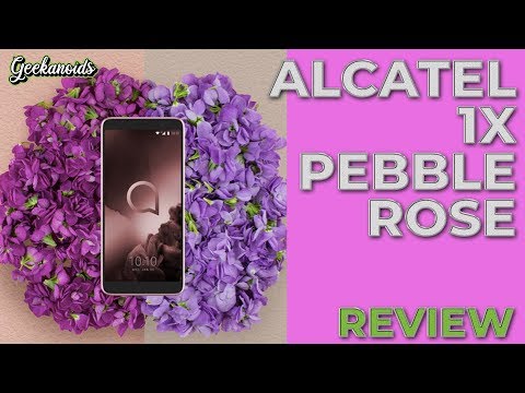 Alcatel 1x Pebble Rose Edition Smartphone Review
