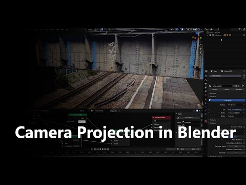 Camera Projection - Blender