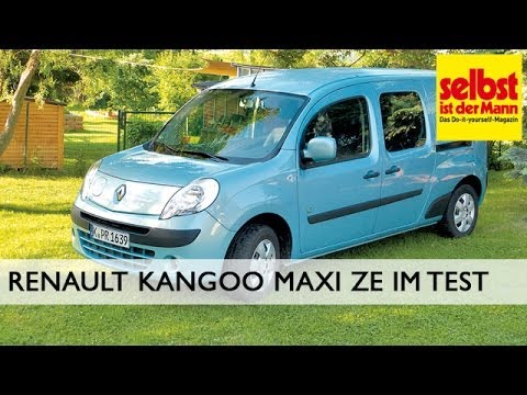 Renault Kangoo Maxi ZE Elektroauto Test