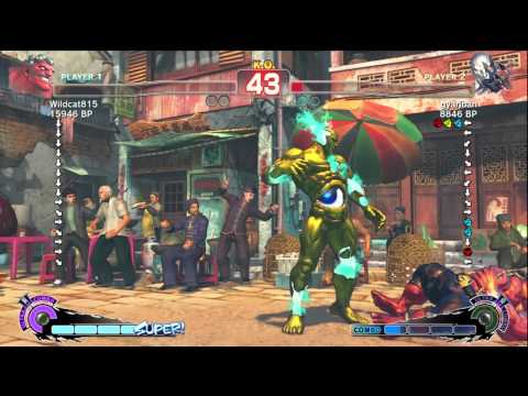 Wildcat815 [Hakan] vs gyariban [Seth] SSF4 Japanese Online Ranked Matches - TRUE-HD