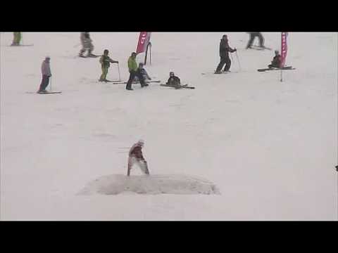 FWT09 @ Himos - Kids Slope Style - 2nd Kangas Joona run 2