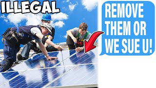 HOA Sued Me For $224,000 Over SOLAR Panels! I