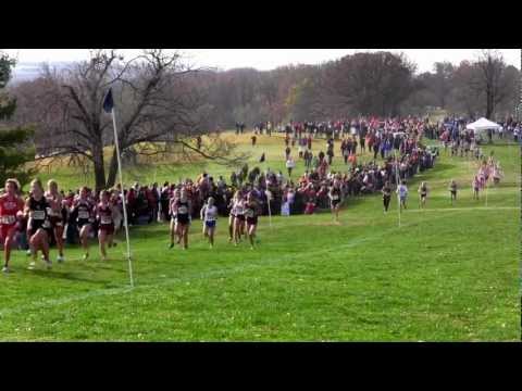 Class 4 Girls Finish, 2012 Missouri State HS XC Champs