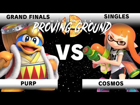 Ultimate Proving Ground - Purp (Dedede)  Vs. Cosmos (Inkling) - GRAND FINALS - SSBU